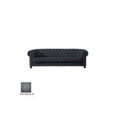 Sofá para salas espera C-TEX, 2 plazas, gran acolchado, tapizado polipiel