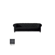 Sofá para salas espera C-TEX, 2 plazas, gran acolchado, tapizado polipiel