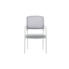 Pack 4 Sillas confidente apilable modelo NAIROBI de Euromof, blanca Pack 4 Sillas confidente apilable modelo NAIROBI de Euromof, blanca