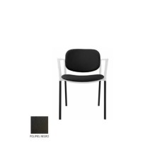 Silla modelo Step tapizada con brazos Silla modelo Step tapizada con brazos