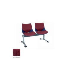 Bancada modelo Shell tapizada de 2 plazas