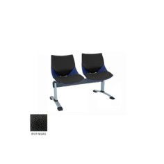 Bancada modelo Shell tapizada de 2 plazas