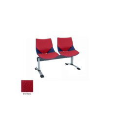 Bancada modelo Shell tapizada de 2 plazas