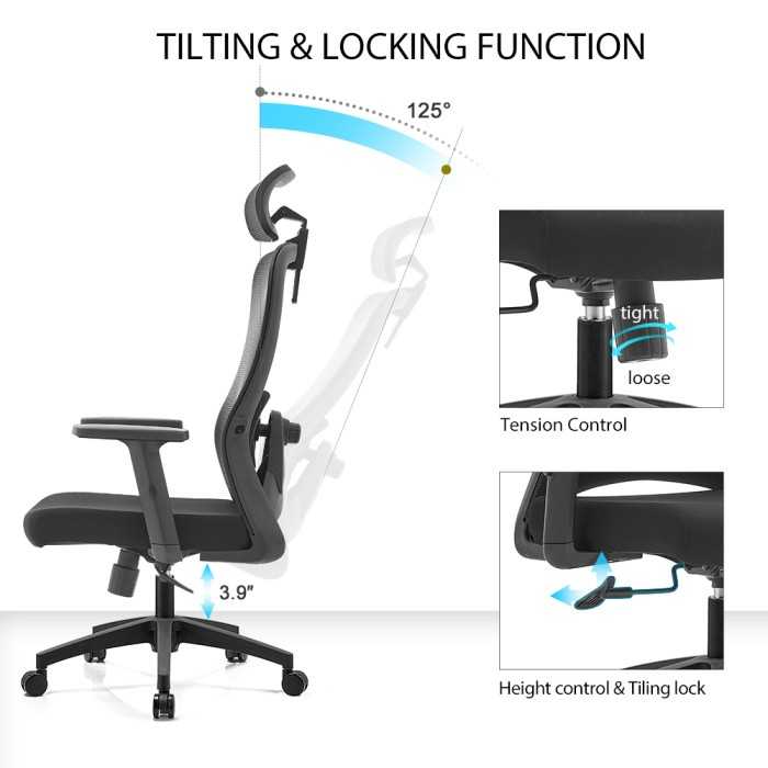 Silla Ergonómica Murillo  - 5 Silla Ergonómica Murillo  - 5