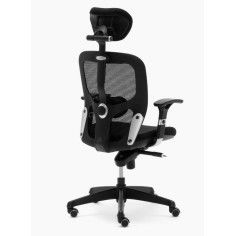Silla ergonómica de oficina BOSTON con cabecero y trasla de Euromof
