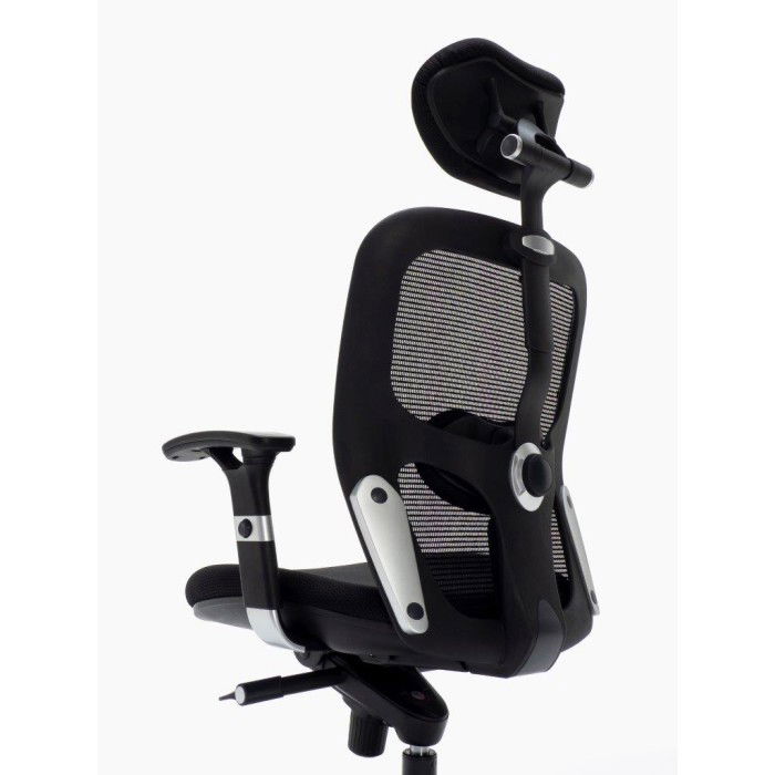 Silla ergonómica de oficina BOSTON con cabecero y trasla de Euromof