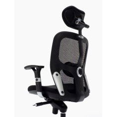 Silla ergonómica de oficina BOSTON con cabecero y trasla de Euromof
