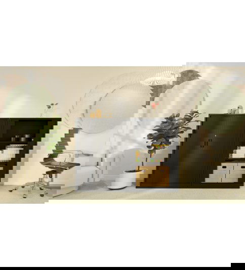 Armario metálico alto Austin 195 cm negro de Euromof