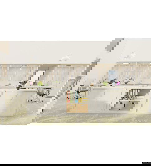 Armario metálico bajo 71 cm Austin negro de Euromof