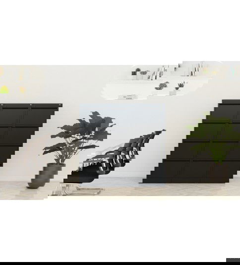 Archivador Metálico Modelo Denver 4 cajones negro de Euromof