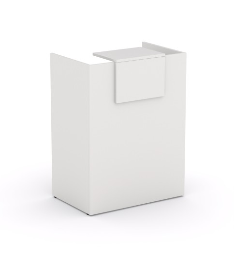 Mostrador Recepción Mobi Blanco 80cm | Mobiocasión