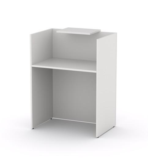 Mostrador Recepción Mobi Blanco 80cm | Mobiocasión