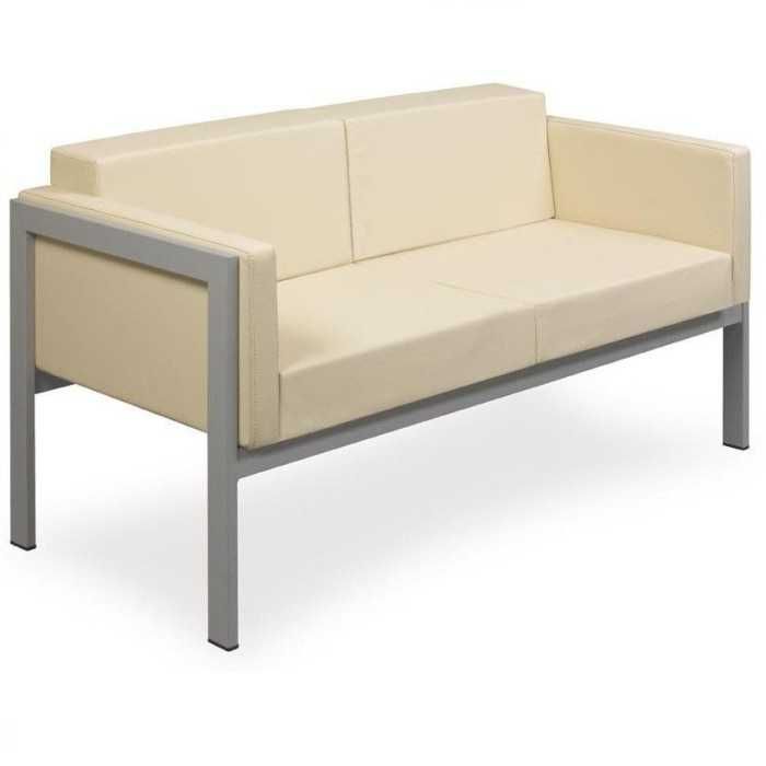 Sillón sala de espera de 2 plazas Lyra