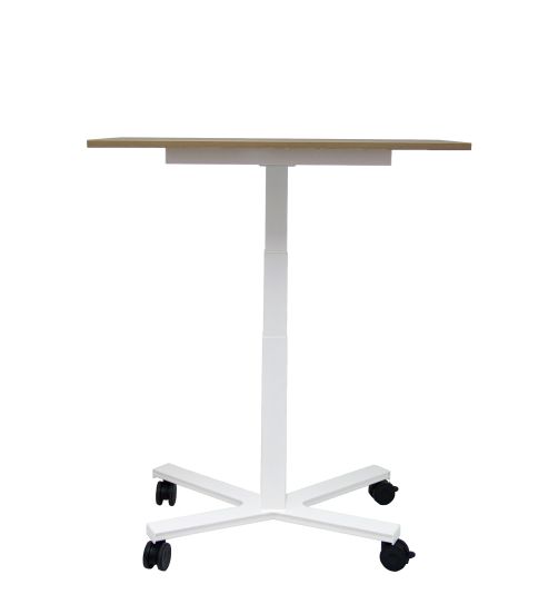Silla banquetera negra con ruedas y altura ajustable