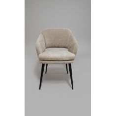 Silla Darro beige para sala de espera, diseño elegante