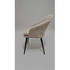 Silla Darro beige para sala de espera, diseño elegante