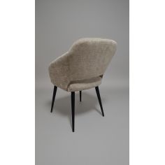 Silla Darro beige para sala de espera, diseño elegante