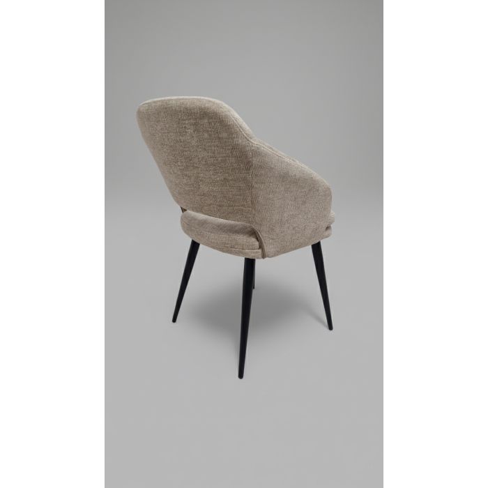 Silla Darro beige para sala de espera, diseño elegante