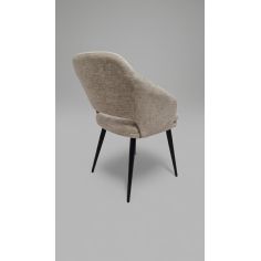 Silla Darro beige para sala de espera, diseño elegante