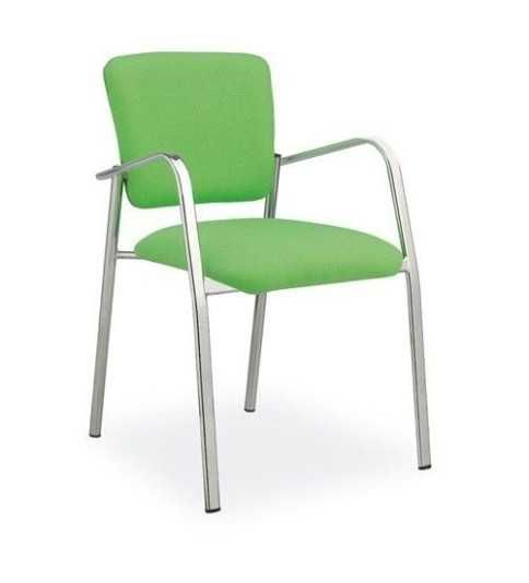 Silla confidente SELENE 2, asiento y respaldo acolchado y tapizado Silla confidente SELENE 2, asiento y respaldo acolchado y tapizado