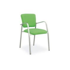 Silla confidente SELENE 2, asiento y respaldo acolchado y tapizado Silla confidente SELENE 2, asiento y respaldo acolchado y tapizado