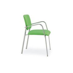 Silla confidente SELENE 2, asiento y respaldo acolchado y tapizado Silla confidente SELENE 2, asiento y respaldo acolchado y tapizado
