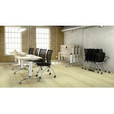 Mesa colectividad plegable NET Rectangular Mesa colectividad plegable NET Rectangular
