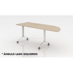 Mesa colectividad plegable NET Rectangular con angulo