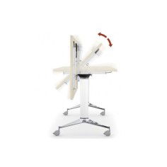 Conjunto mesa colectividad plegable NET Rectangular con angulo