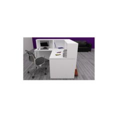 Mostrador recepción DUO, ala izquierda, varios acabados a elegir